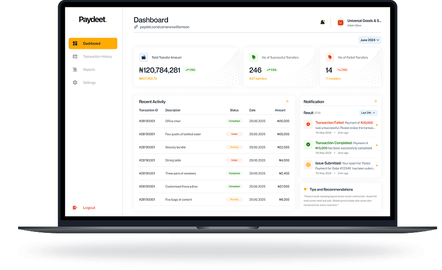Paydeet widget illustration desktop